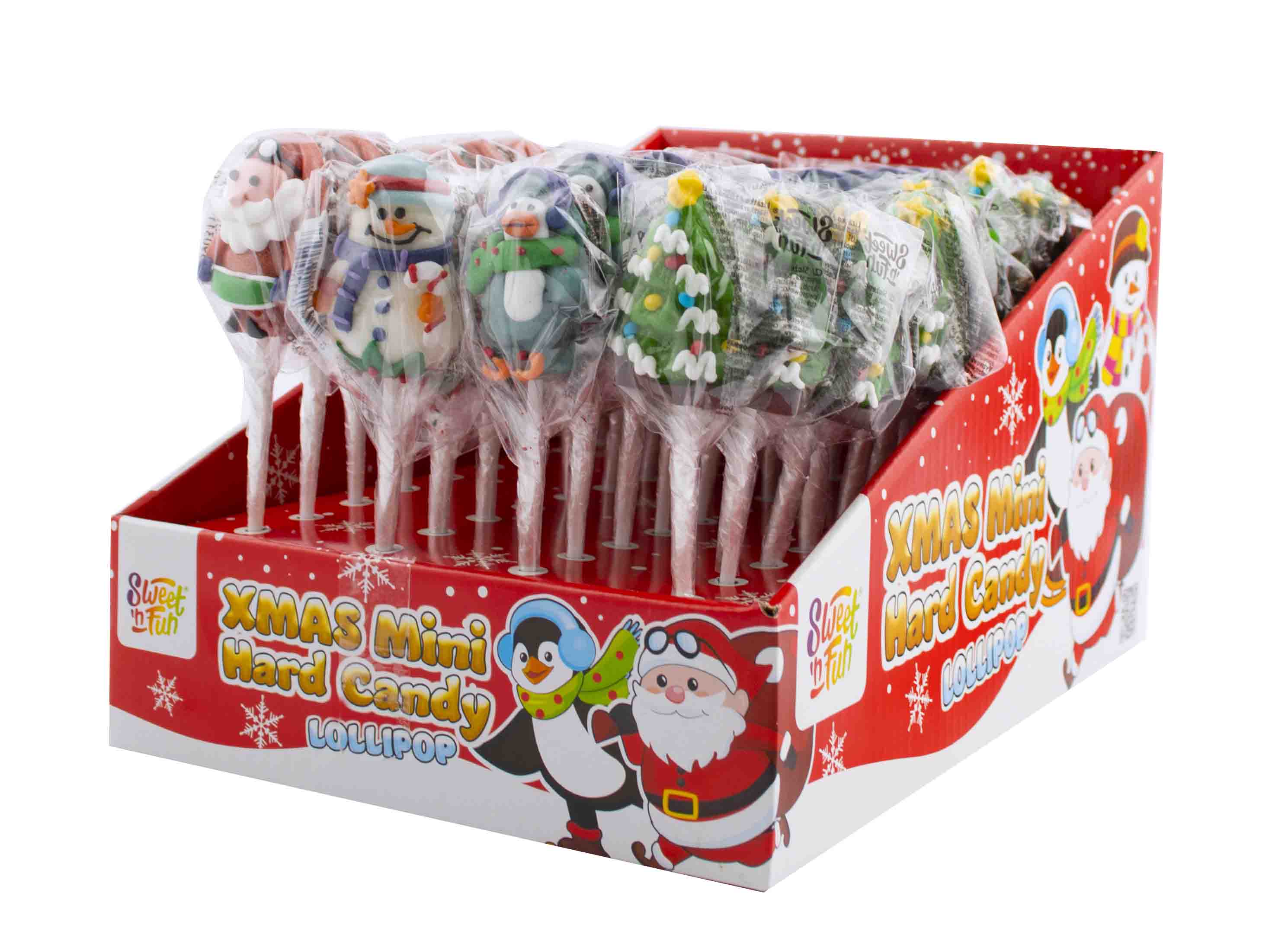 Xmas Hard Candy Pop - 48 ks