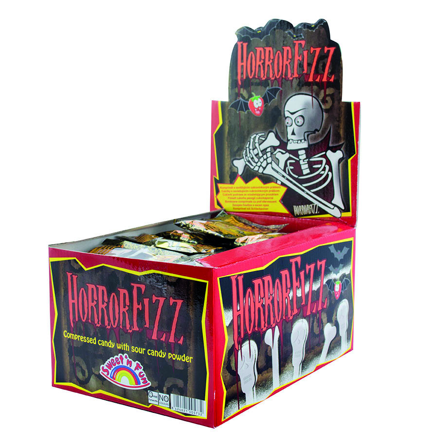 Horror Fizz cuk.s práškom - 100 ks 