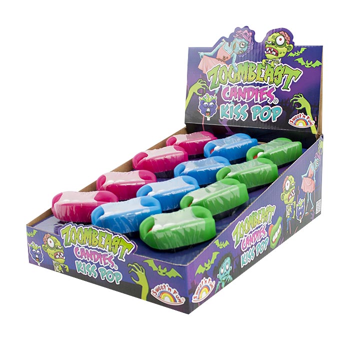 Zoombeast Candies Kiss Pop - 12 ks