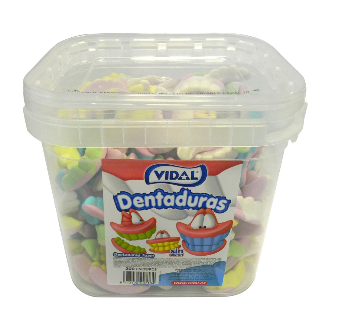 Dentaduras penové želé - 200 ks