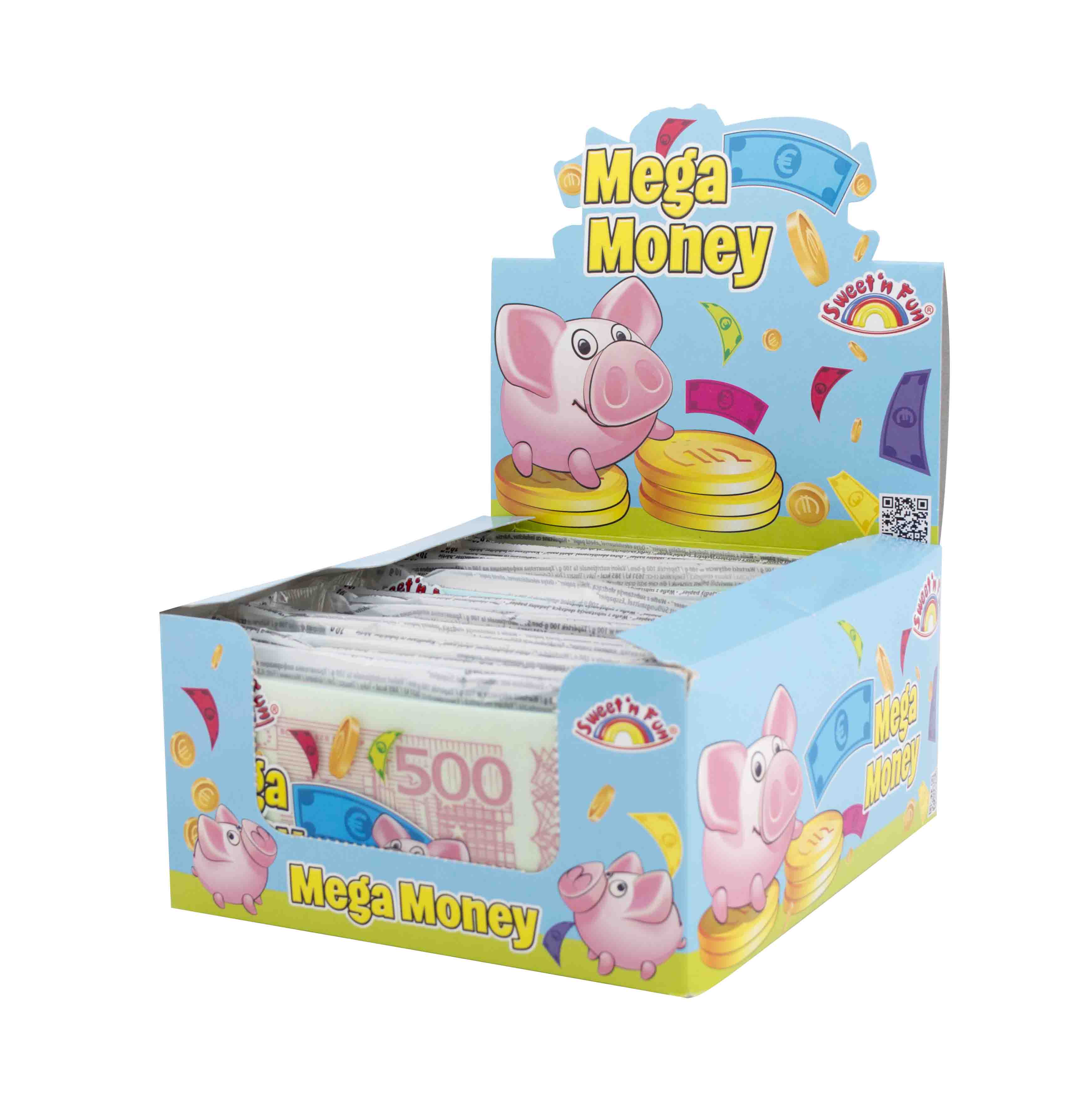 Mega Money balený jedlý papier - 30 ks