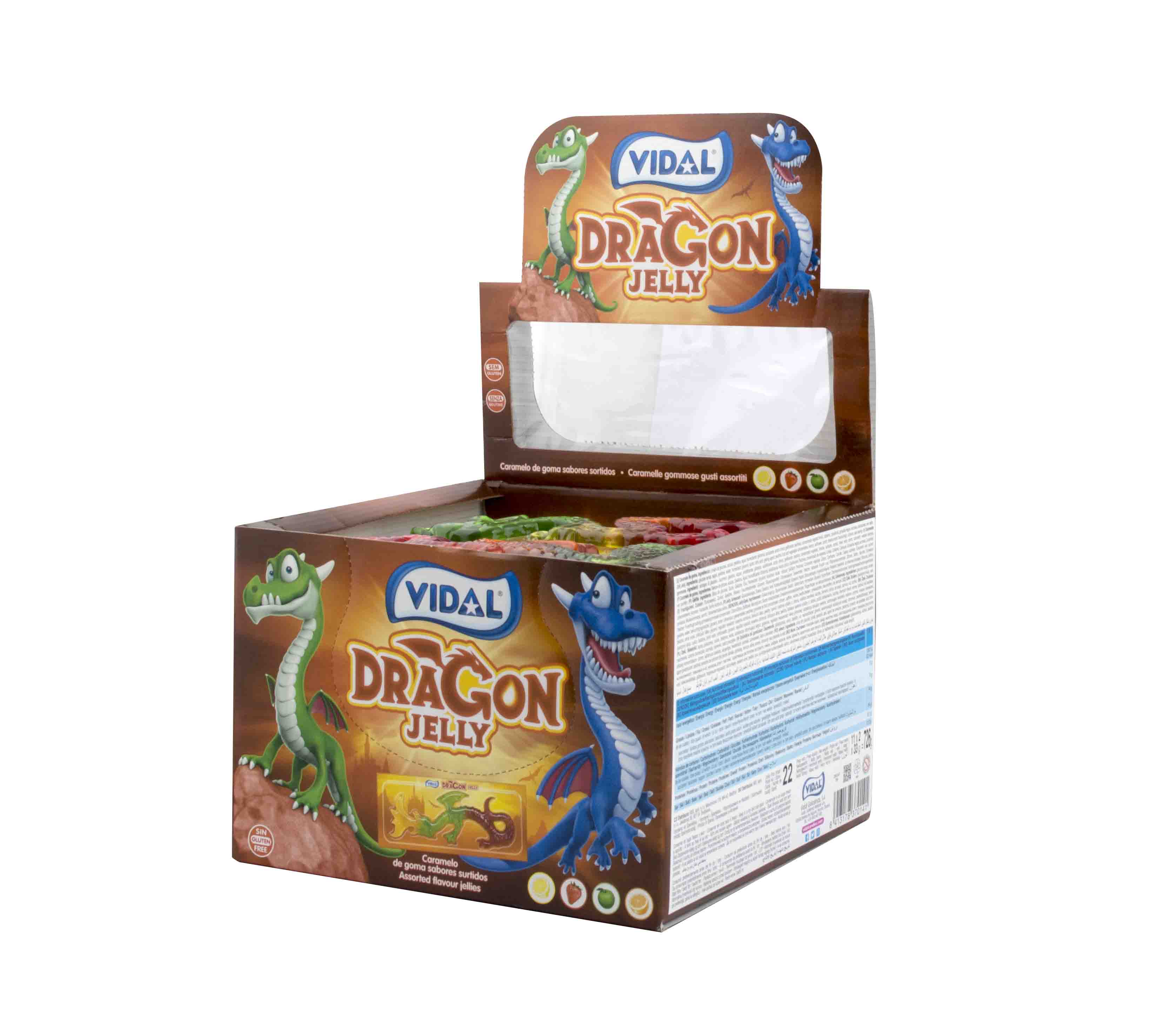 Dragon želé - 22 ks