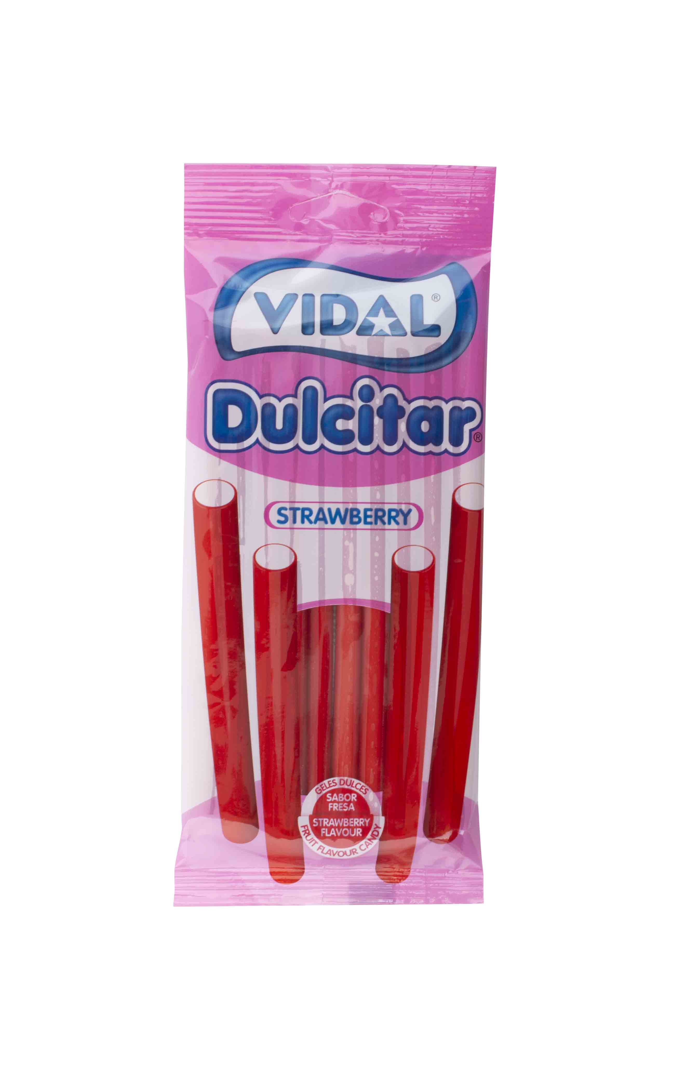 VIDAL 90g jahodové pelendreky - 14 ks