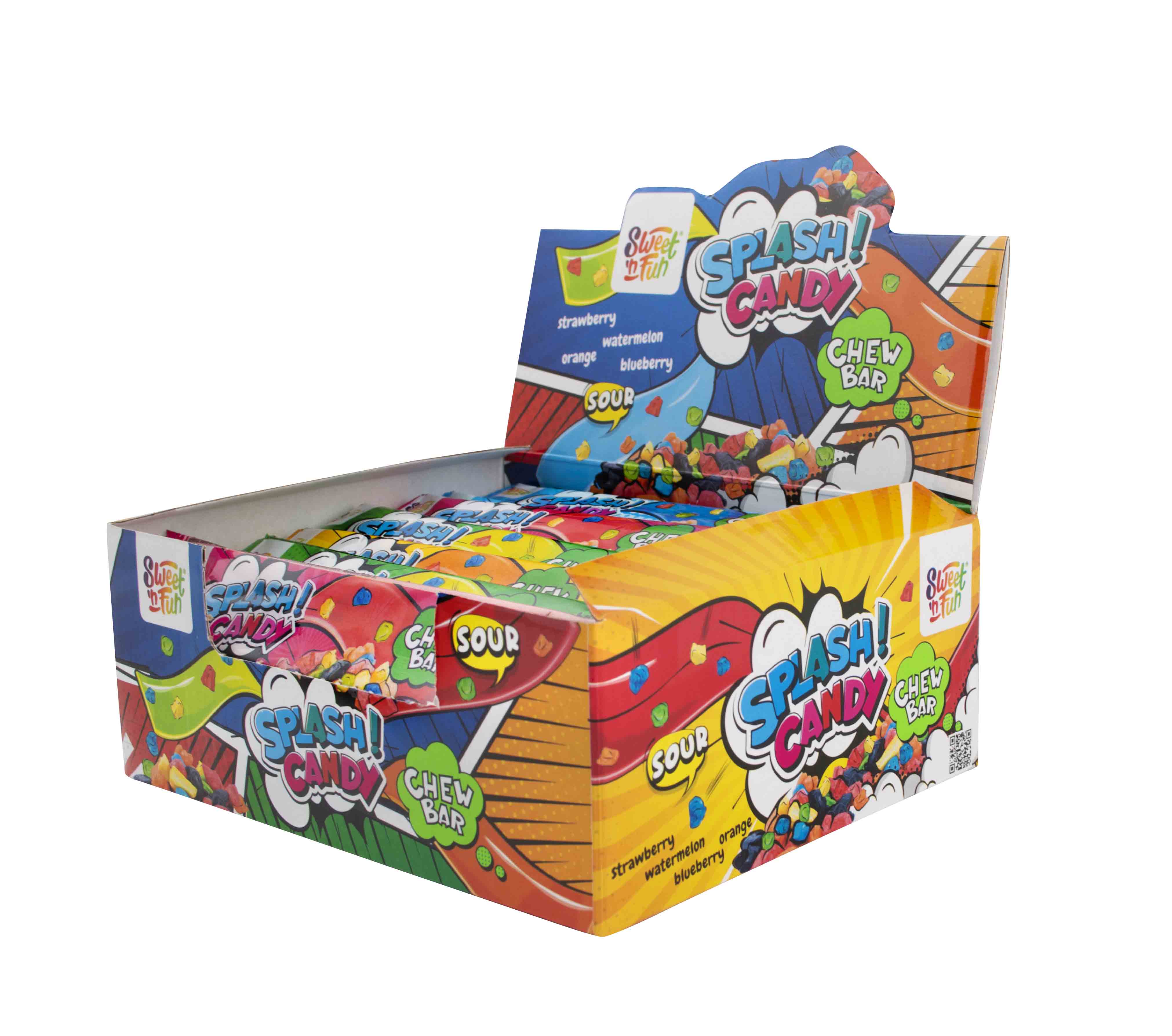 Splash candy chew bar - 48 ks