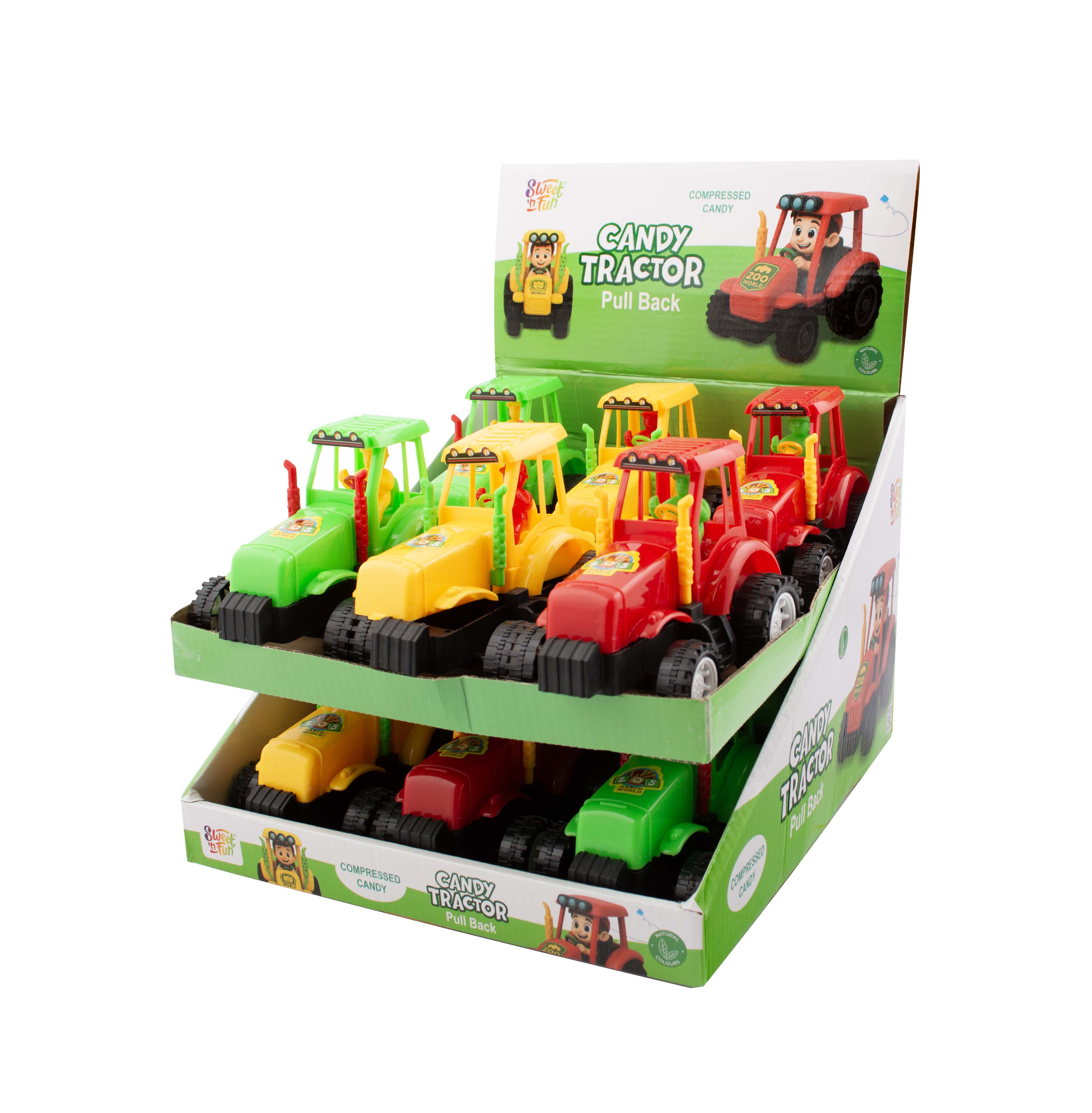 Candy Tractor cukrovinka - 12 ks