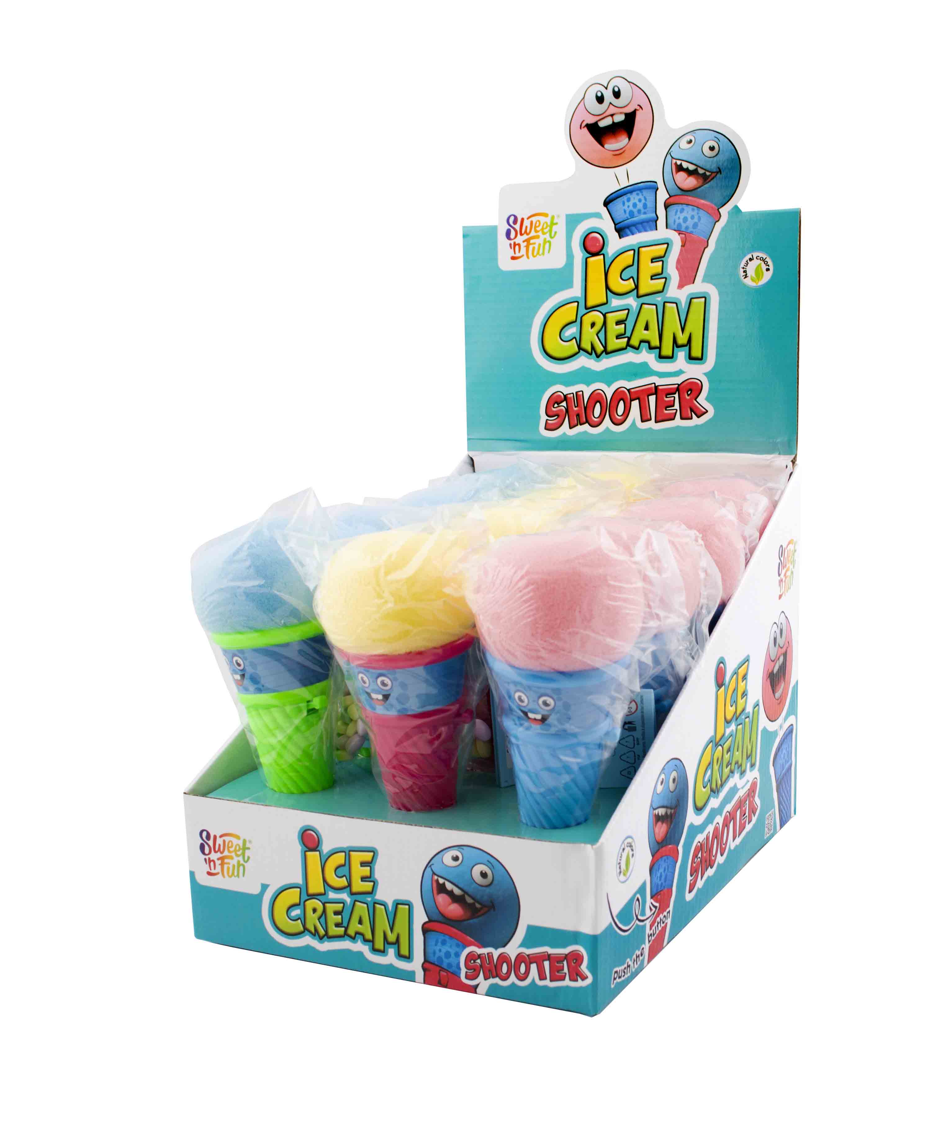 Ice Cream Shooter s cukríkmi - 12 ks