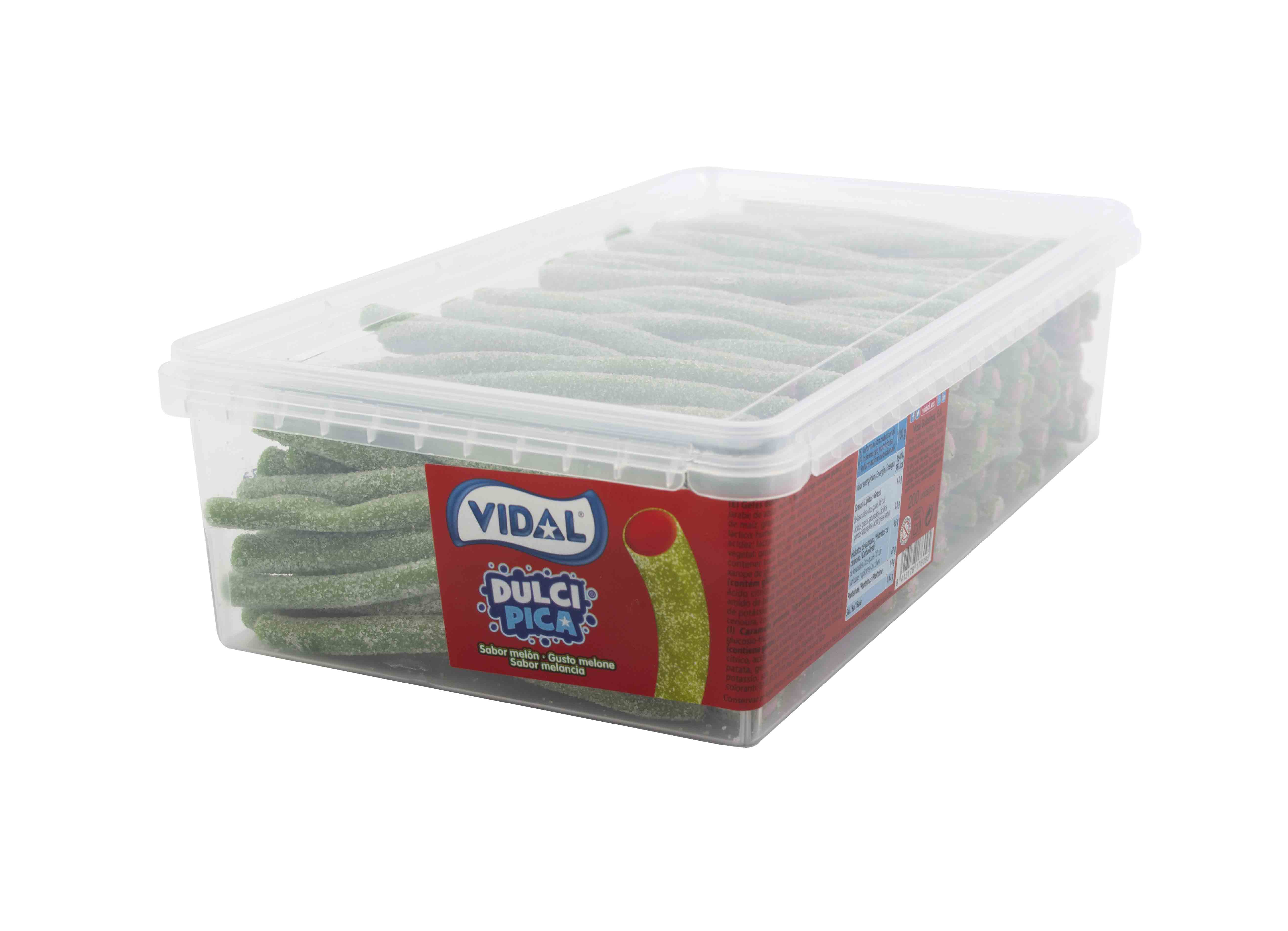 VIDAL 200 kyslý melón pelendrek - 200 ks