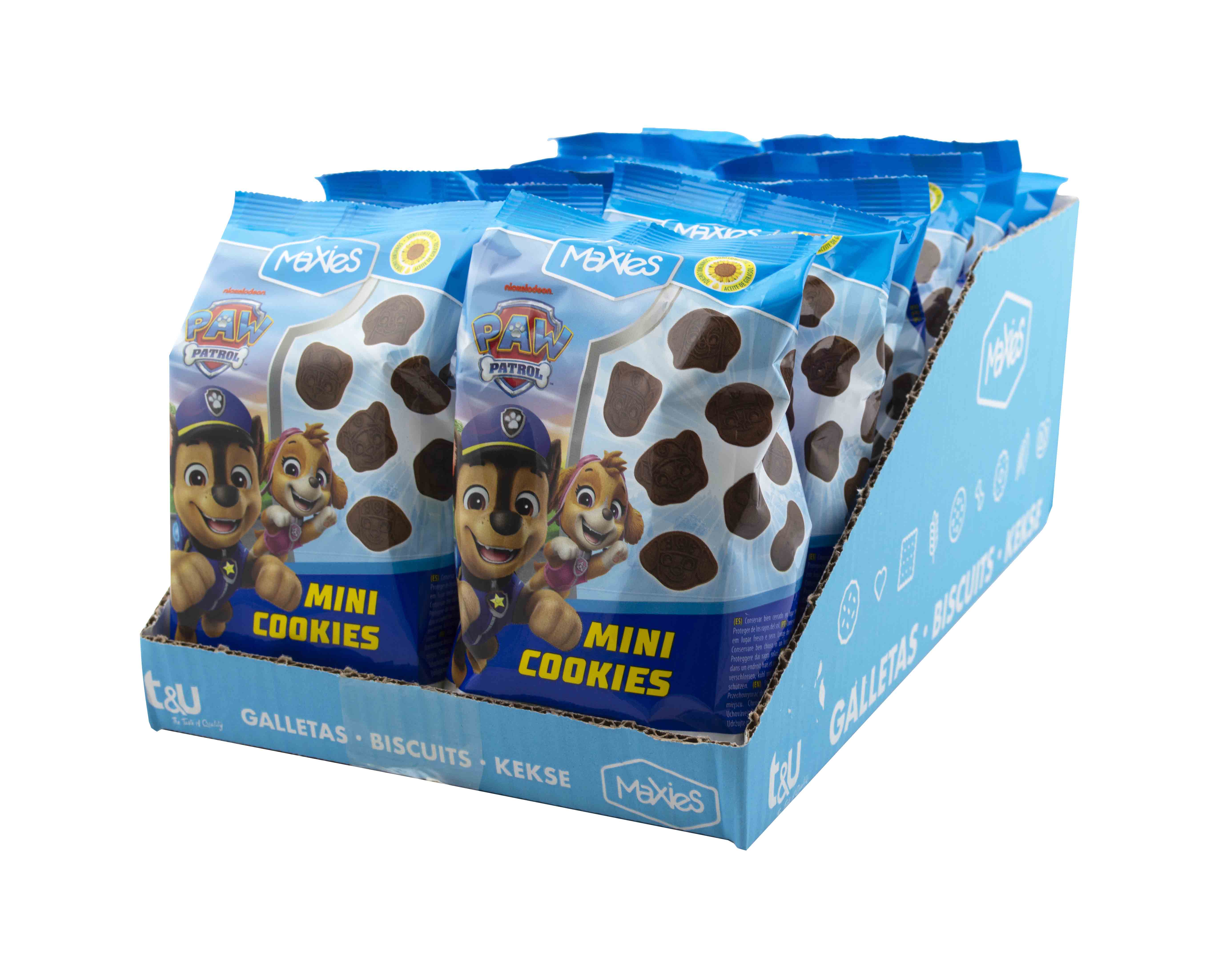 Paw Patrol Mini Choco sušienky - 12 ks