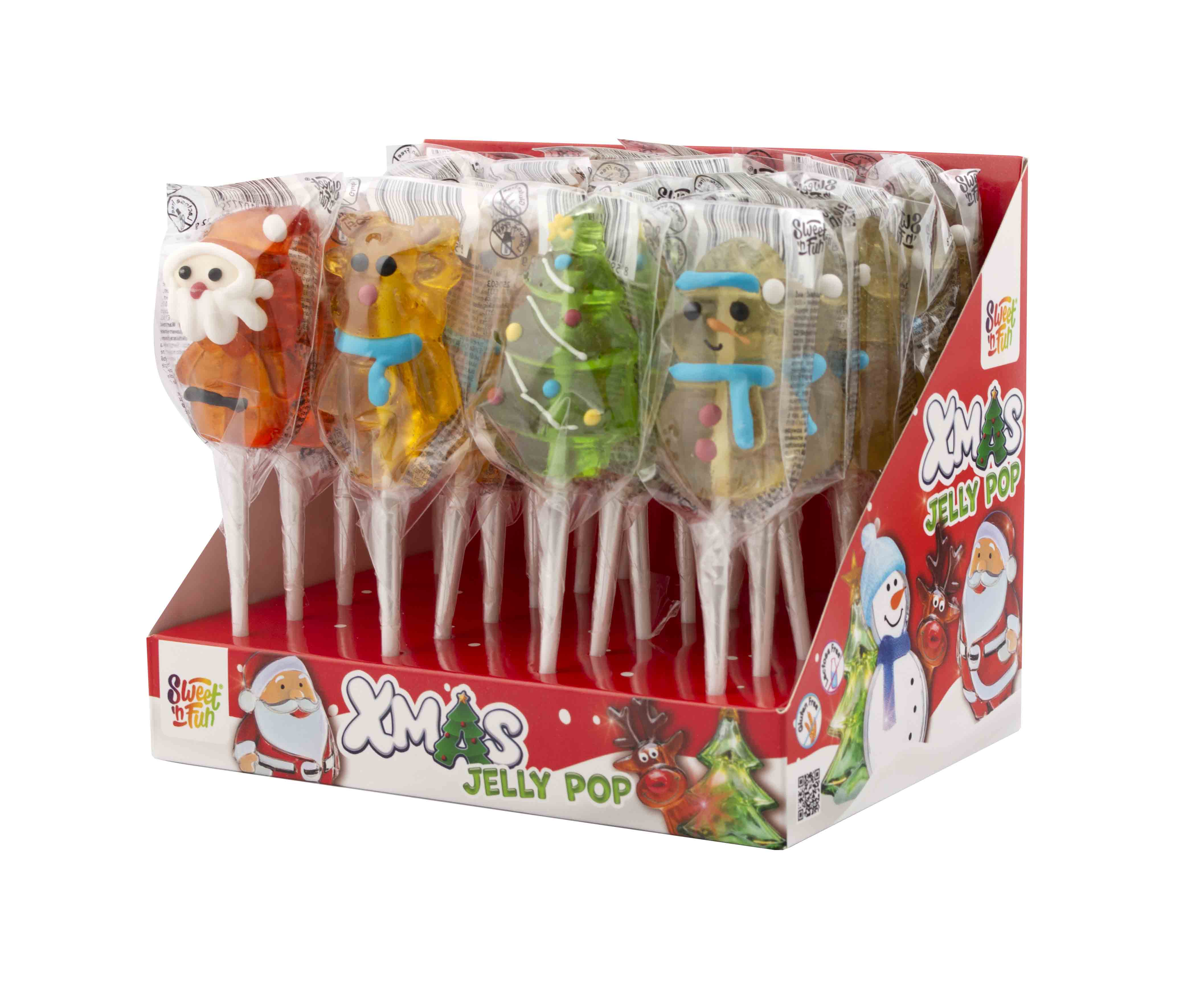 Xmas Jelly Pop - 24 ks