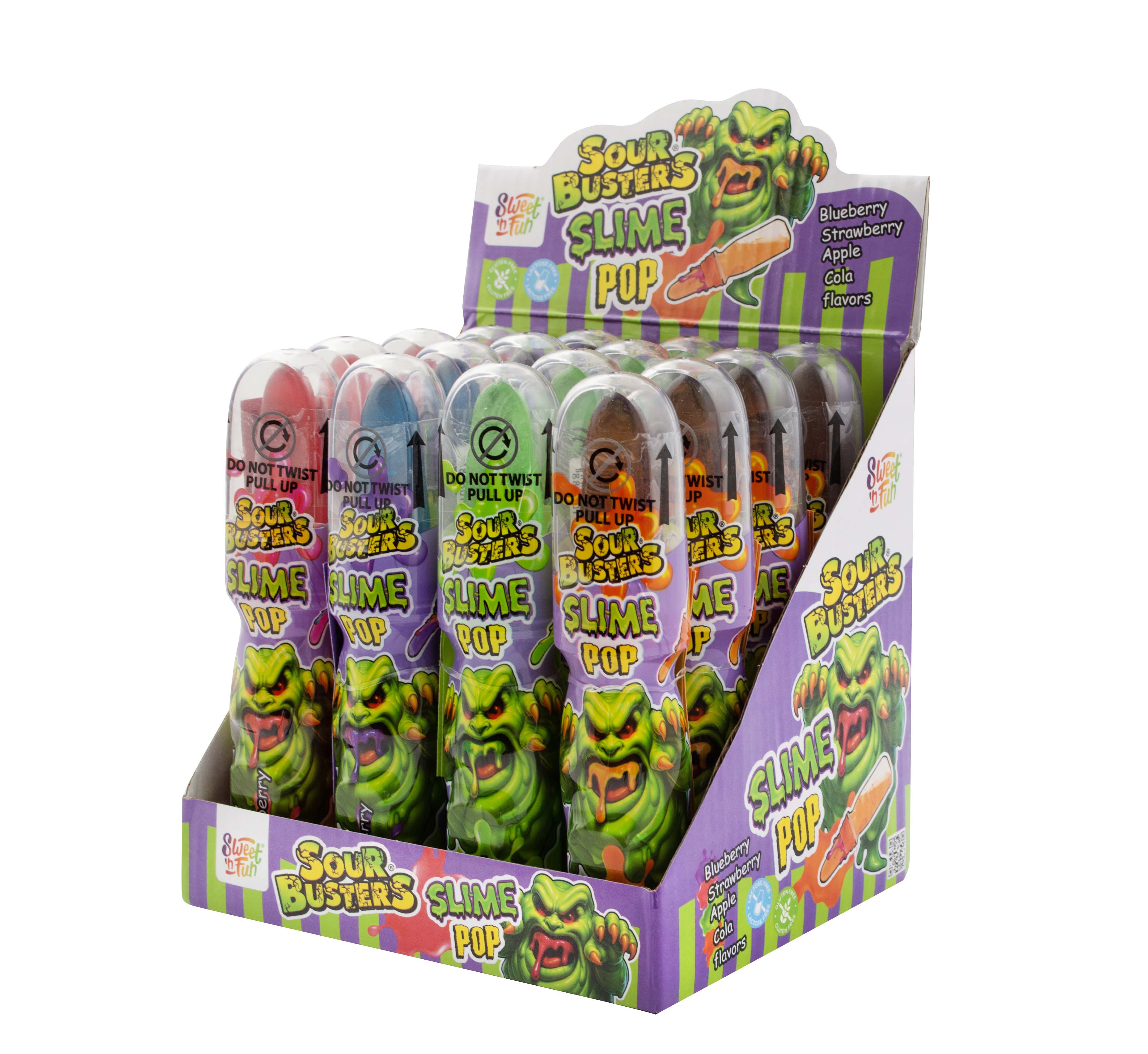 Sour Busters Slime Pop- 16ks