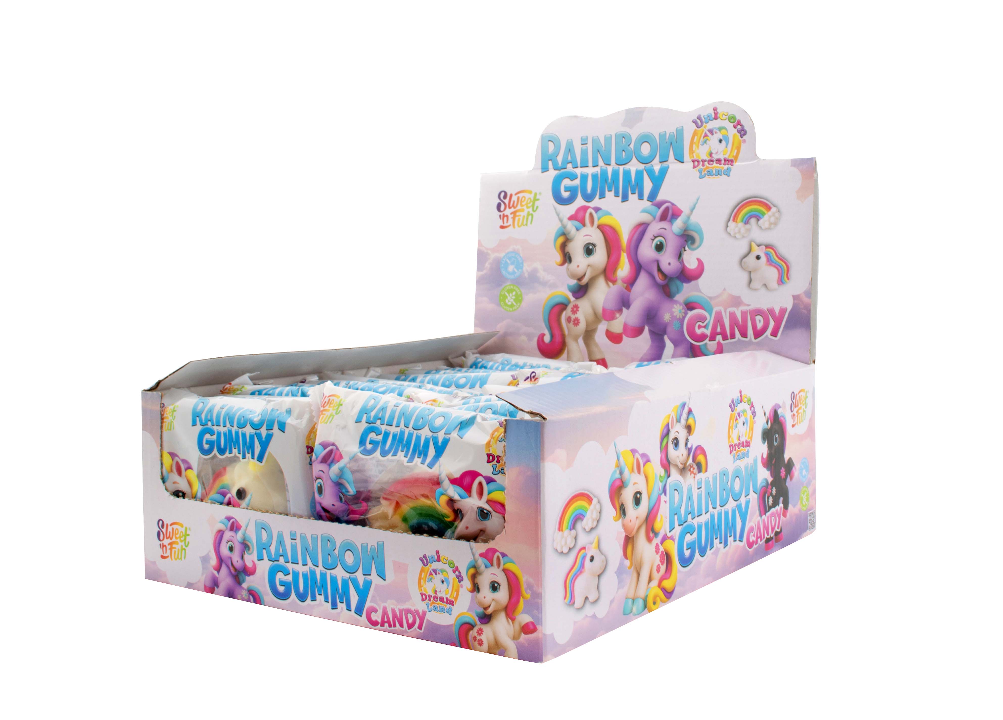 Unicorn Rainbow Gummy-  24ks