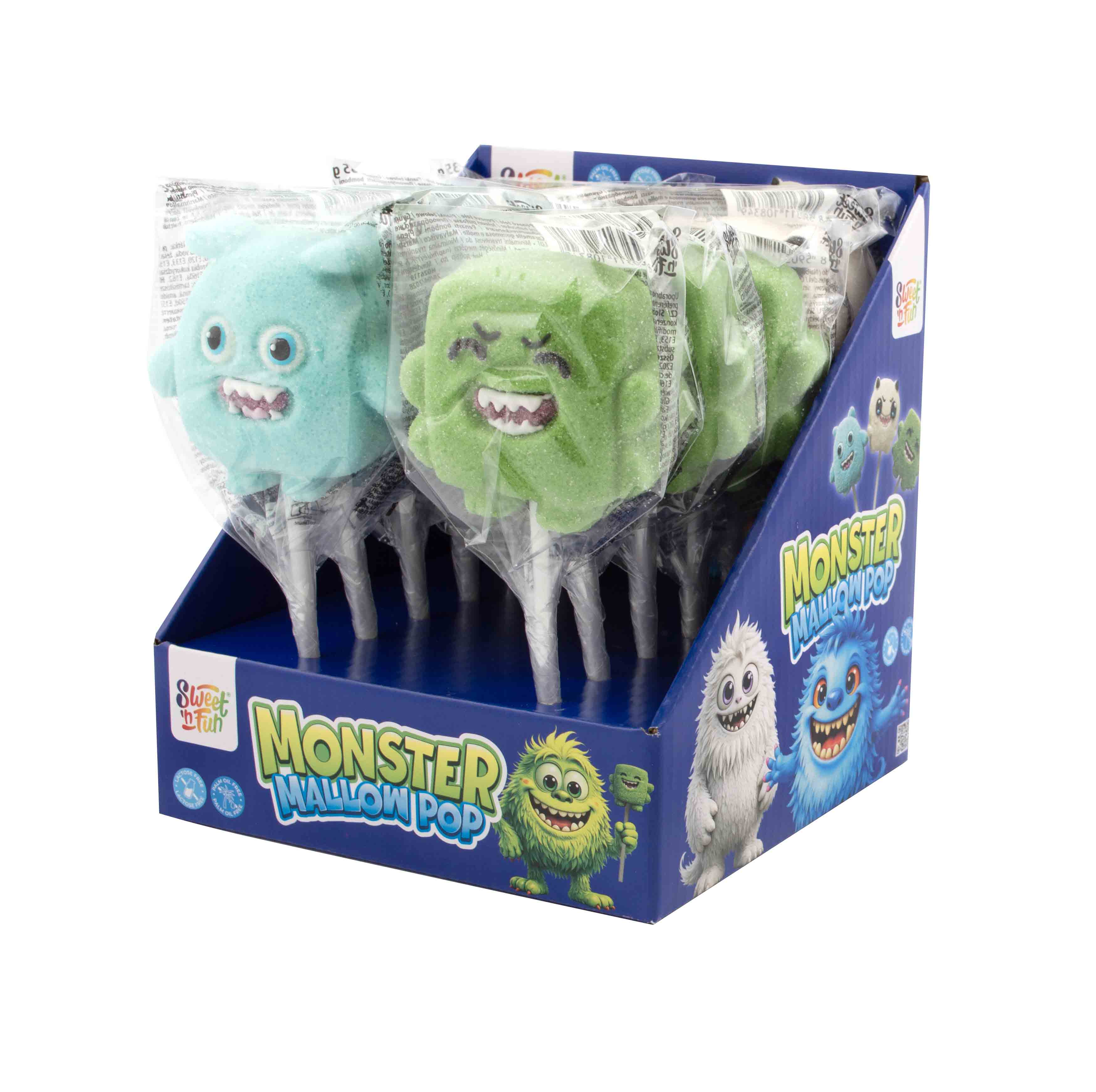 Monster Mallow Pop- 12ks